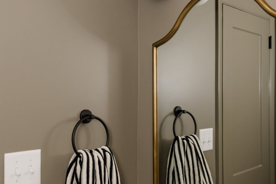 Color Drench Bathroom Gap PA