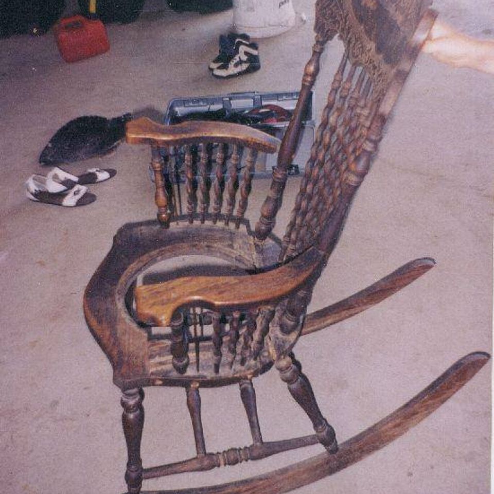 Before picture 1846 rocking chair