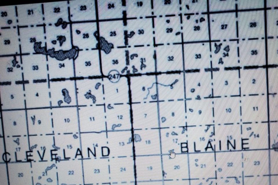 Homestead map
