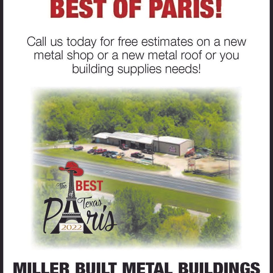 Miller built metal buildings