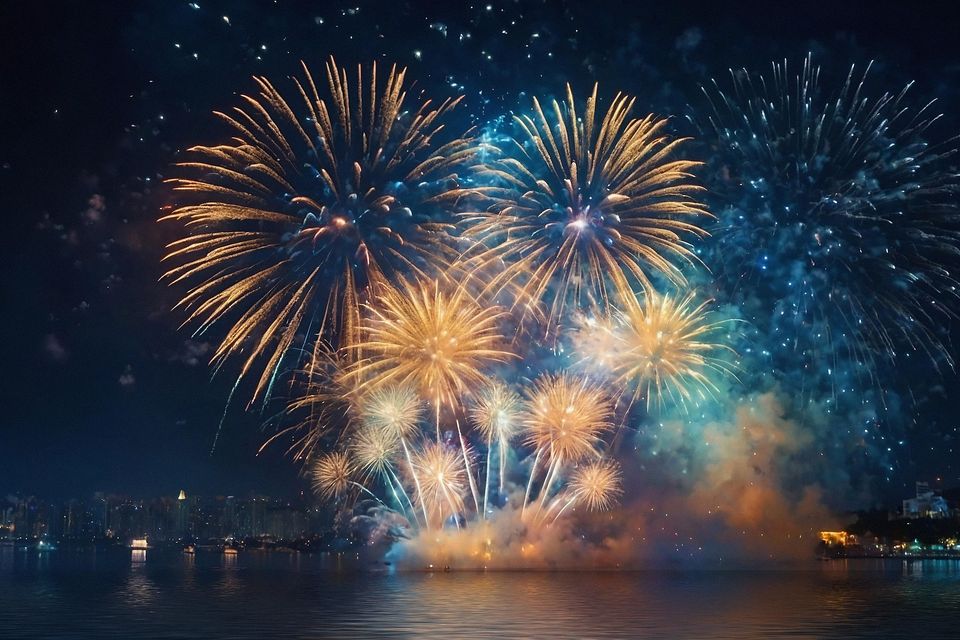 Fireworks displays