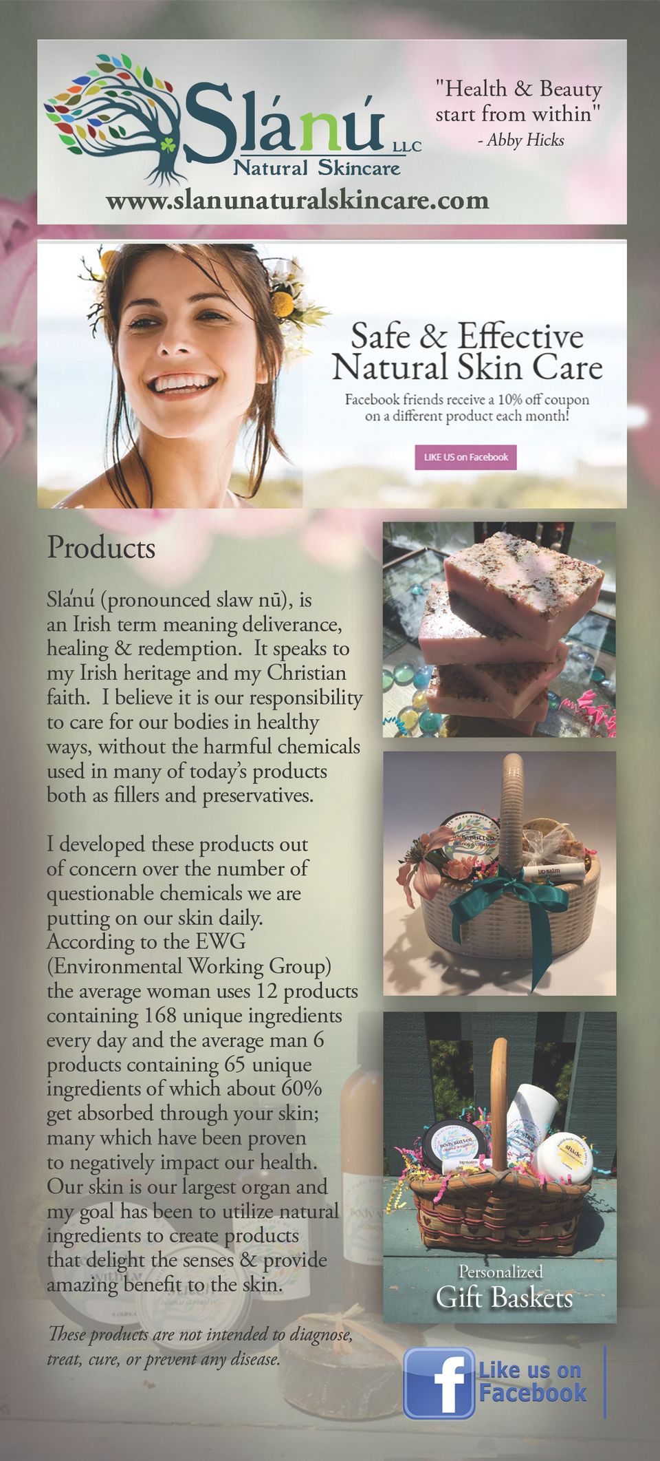 Slanu rack card 4x9 front