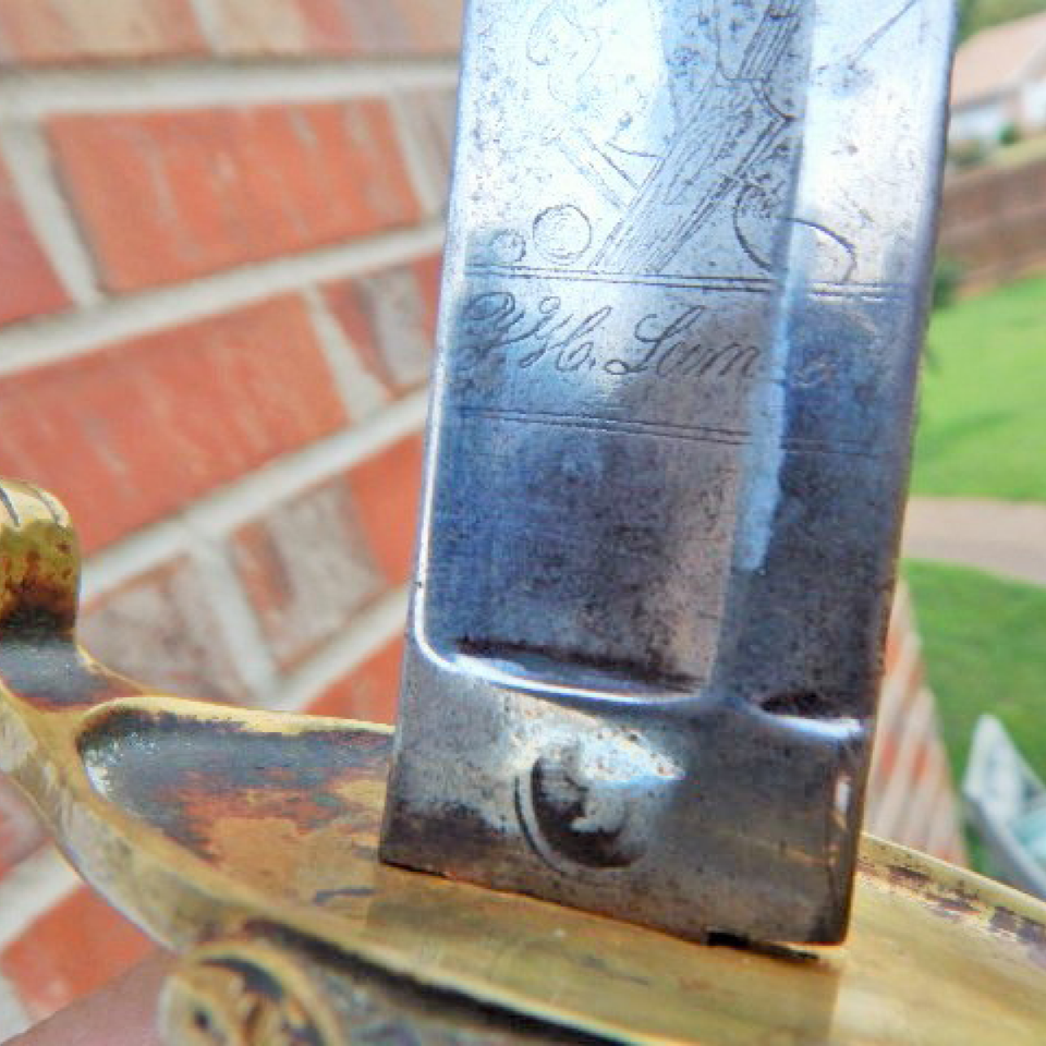Non reg. inf. art. officers sword m1821  lambert files1020170912 21864 hps5v8