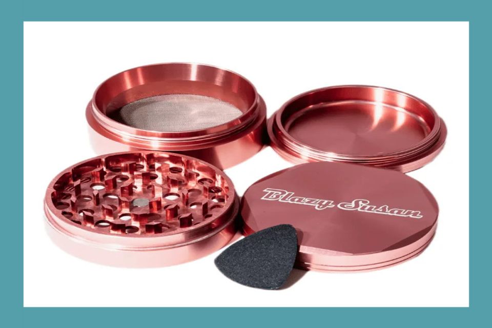 Blazy Susan Grinder V2 Soft Pink