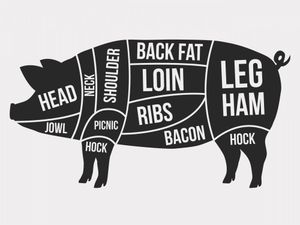 Basic pork cuts