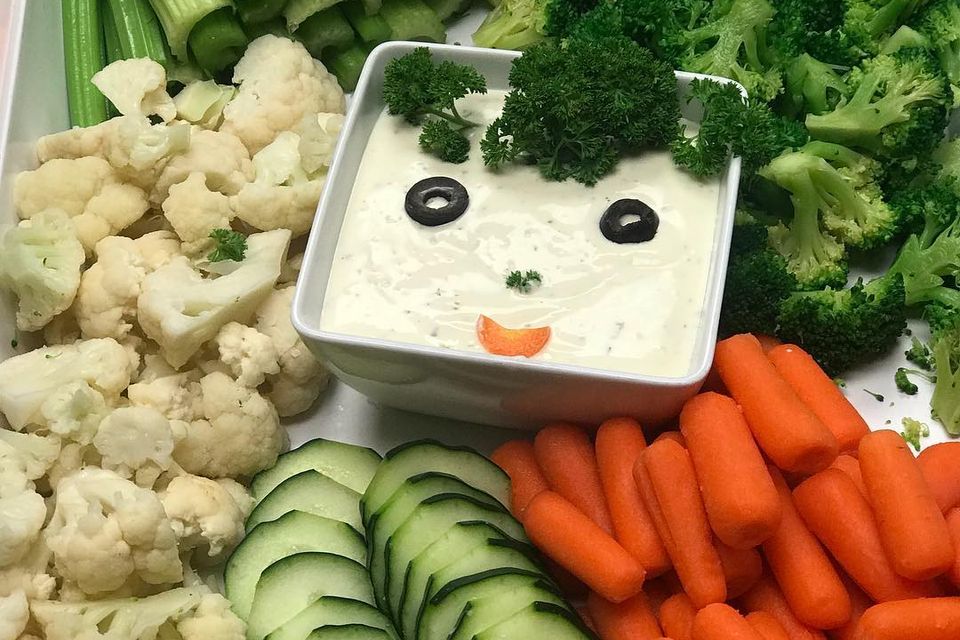 Bufete de verduras