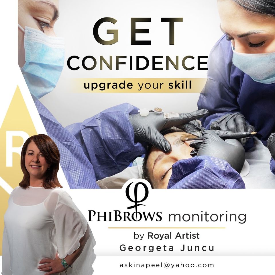 Microblading training and monitoring