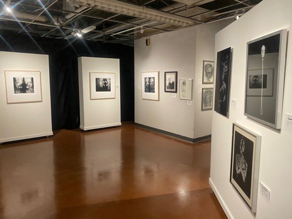 Figure in monochrome photo 7