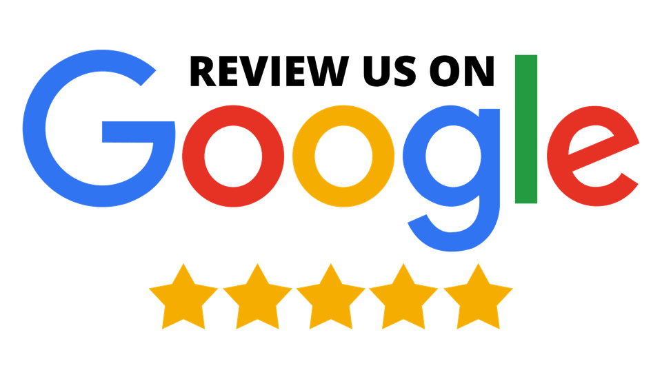 Google review logo white