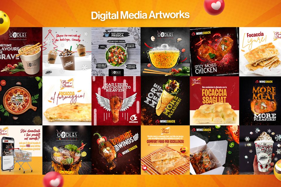 Design creative social media banner 1245