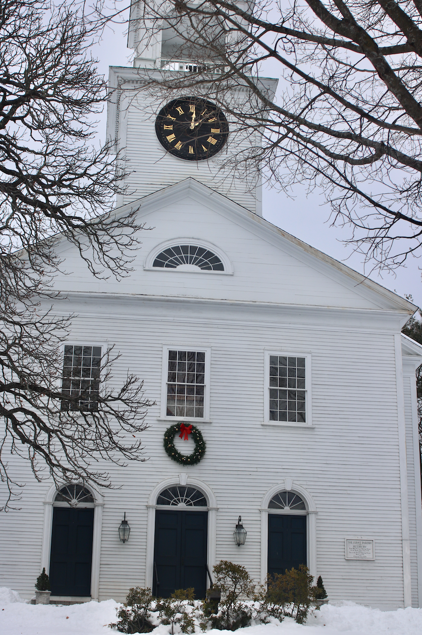 Christmas eve candlelighting service