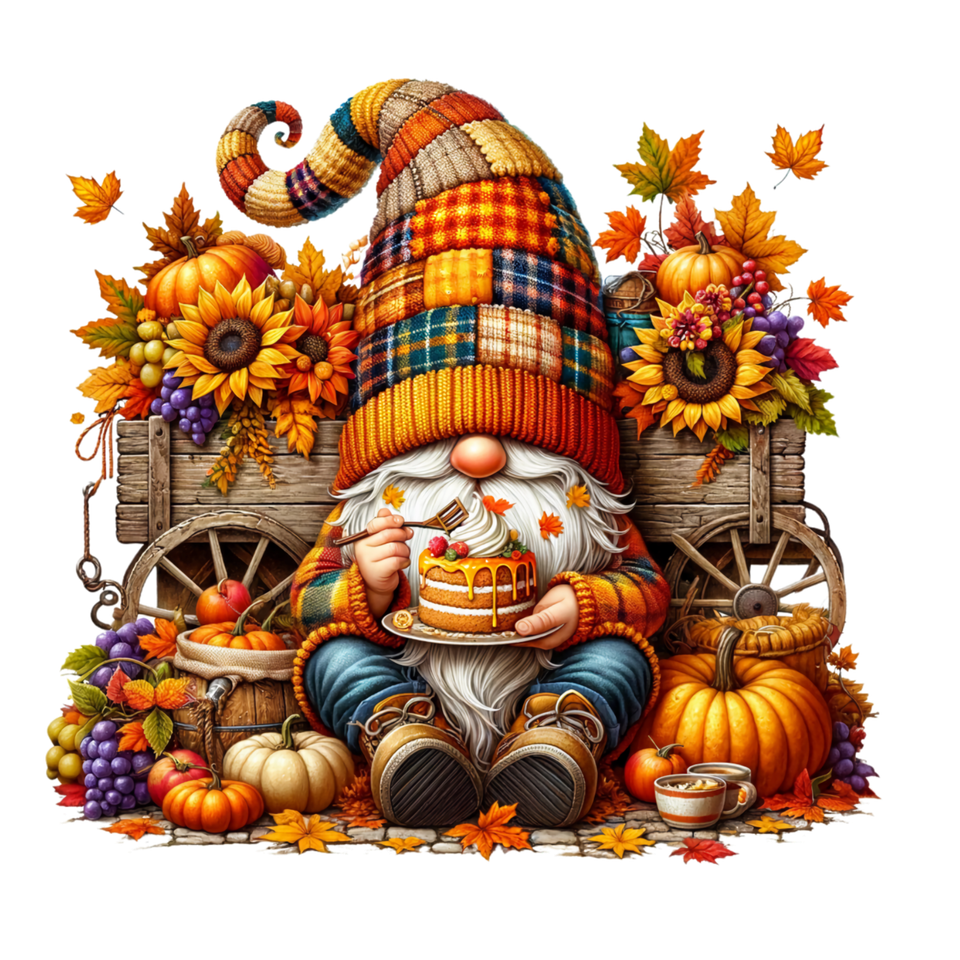Seasons   autumn gnome 11