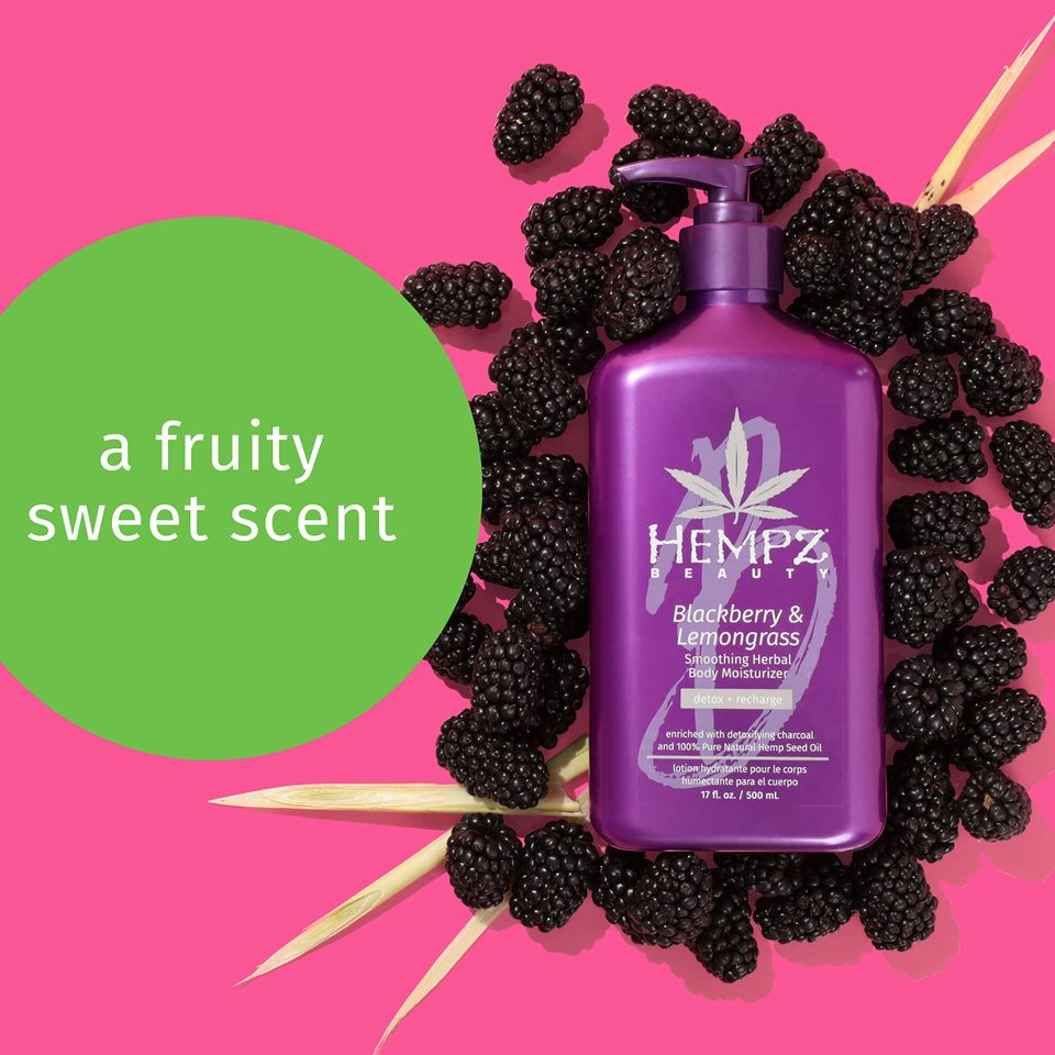 Blackberry   lemongrass hempz