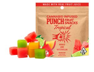 Punch fruitsnack tropical100b