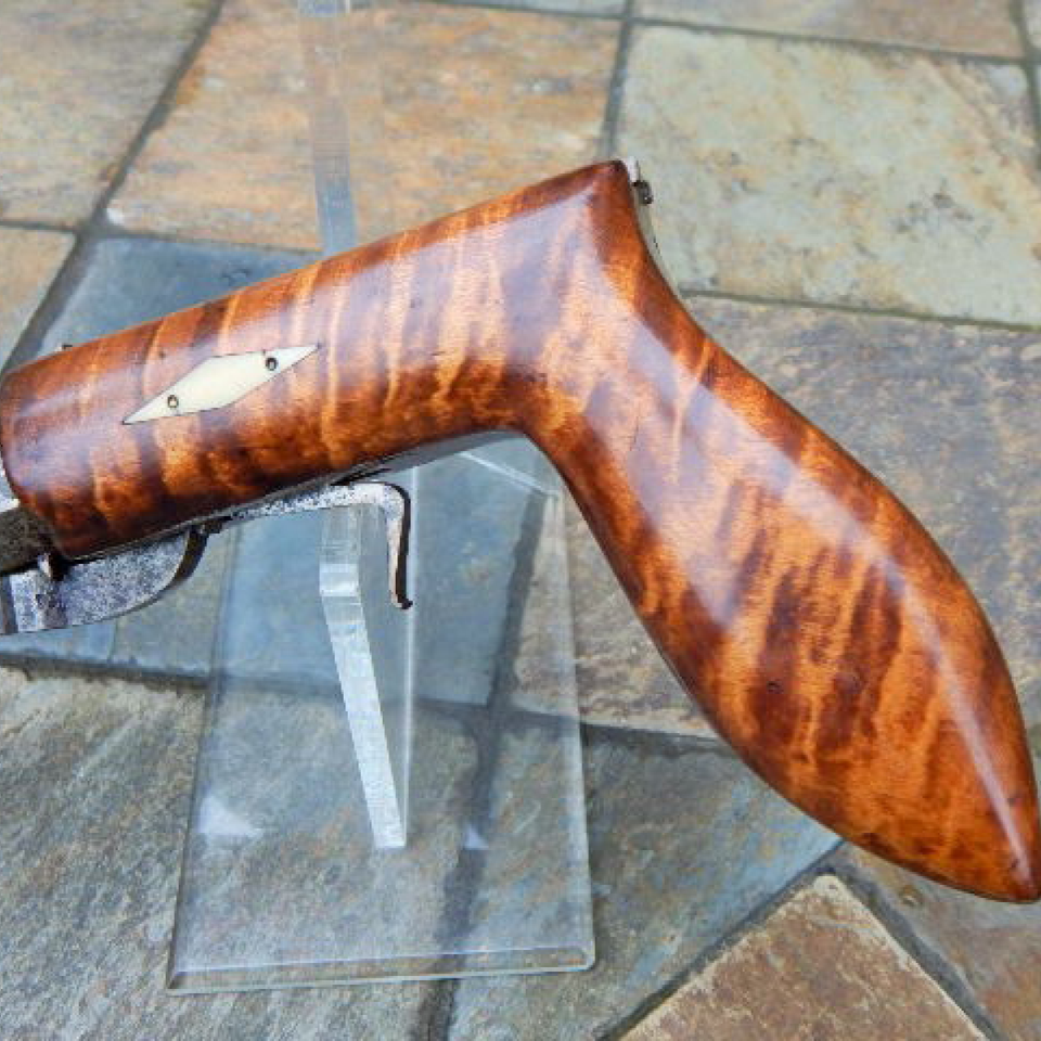 Large  percussion underhammer pistol  new england files220170913 7590 1ua45c6