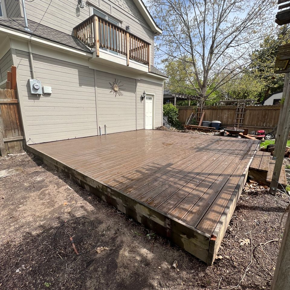 Deck remodel