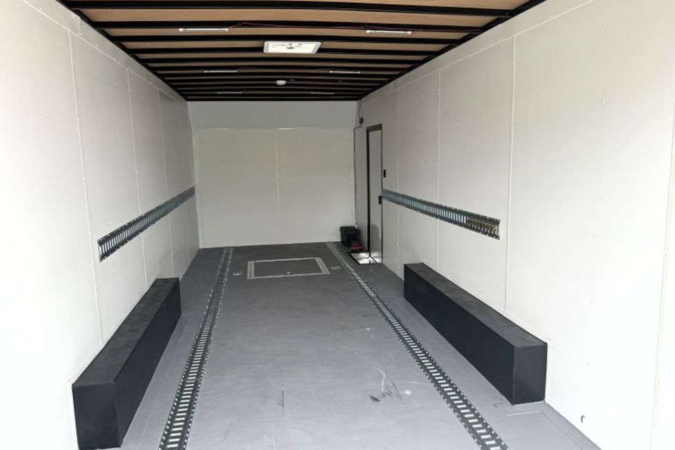 8.5x24 Enclosed Car Hauler (interior)