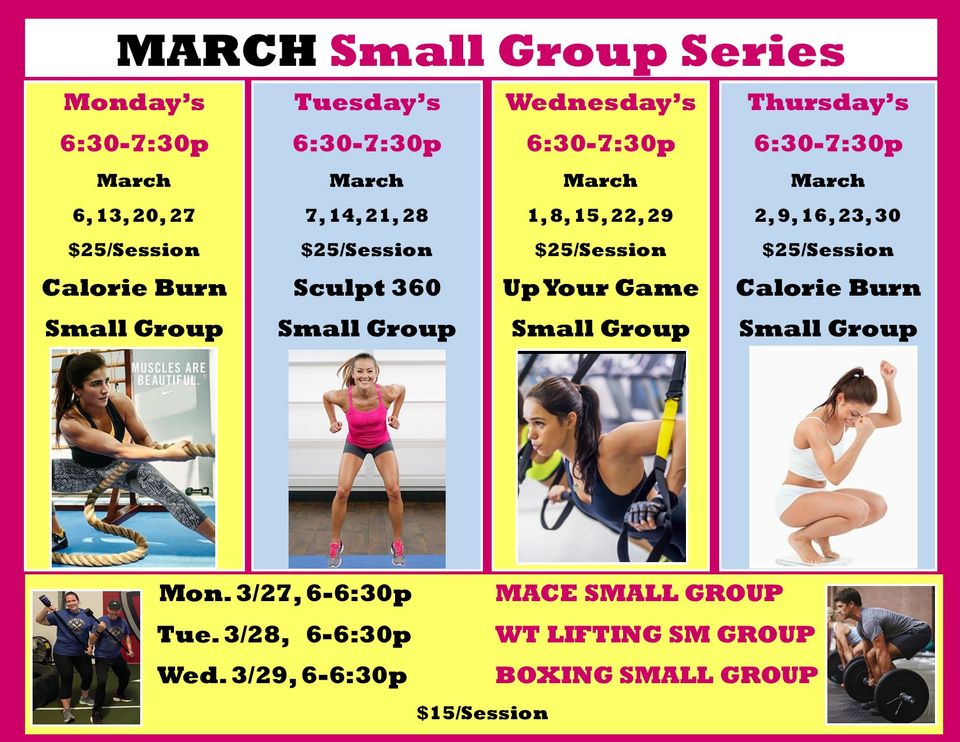 March 2023 small group series