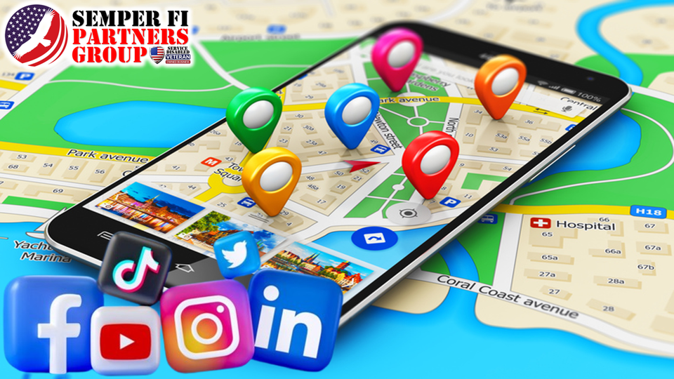 Logo  99 dollar social   social media content   semper fi marketing solutions branded