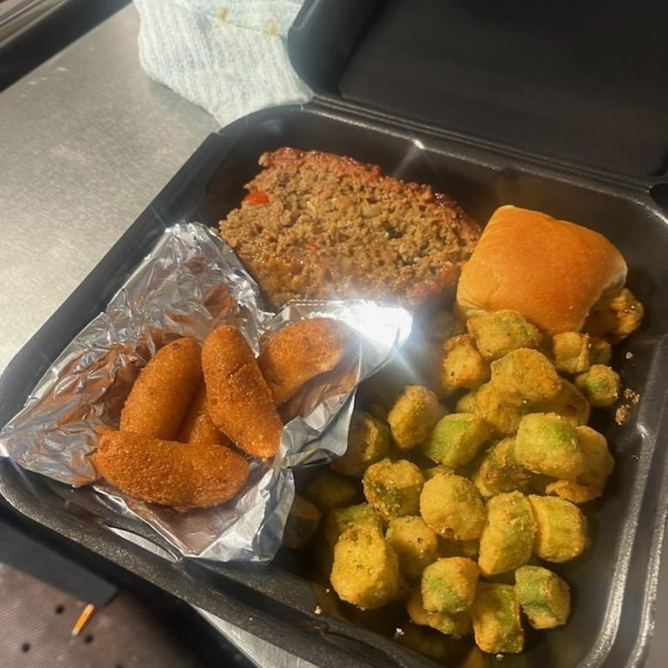 Meatloaf plate