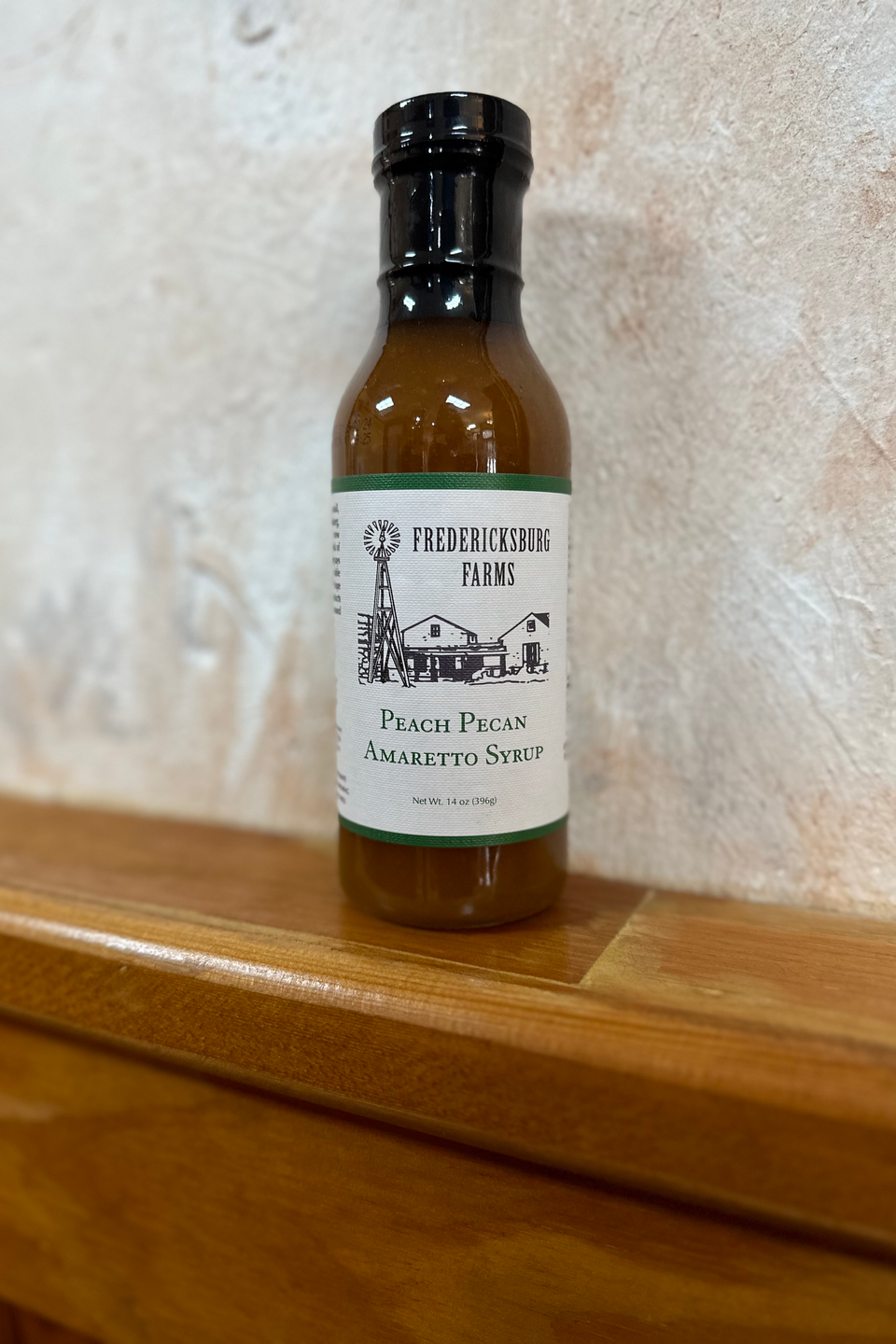Peach pecan amaretto syrup