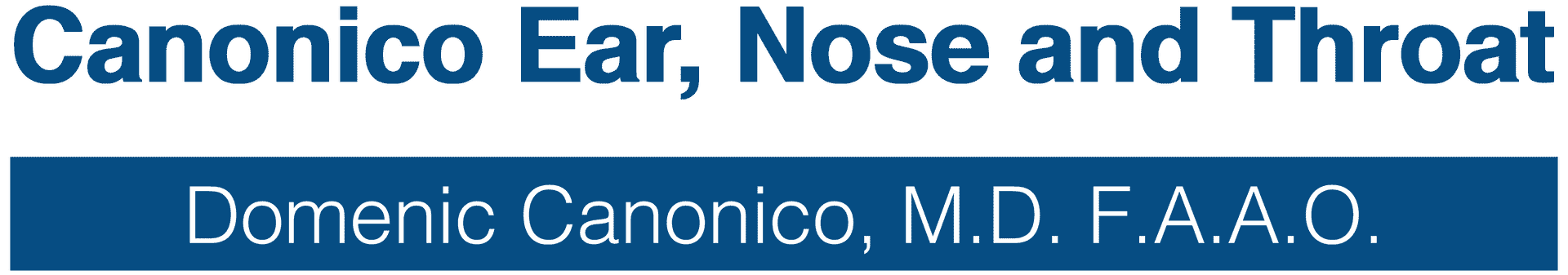 Canonico Ear, Nose and Throat, P.C.