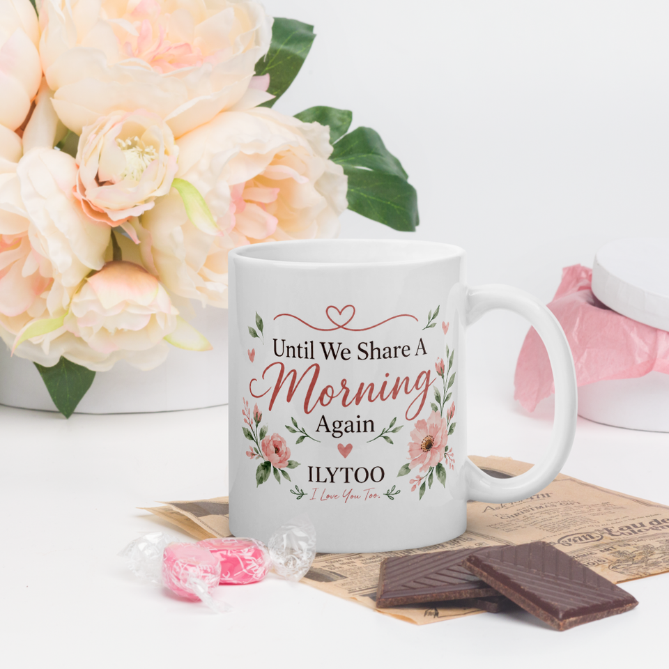 White glossy mug white 11 oz handle on right 6aa07a8363208