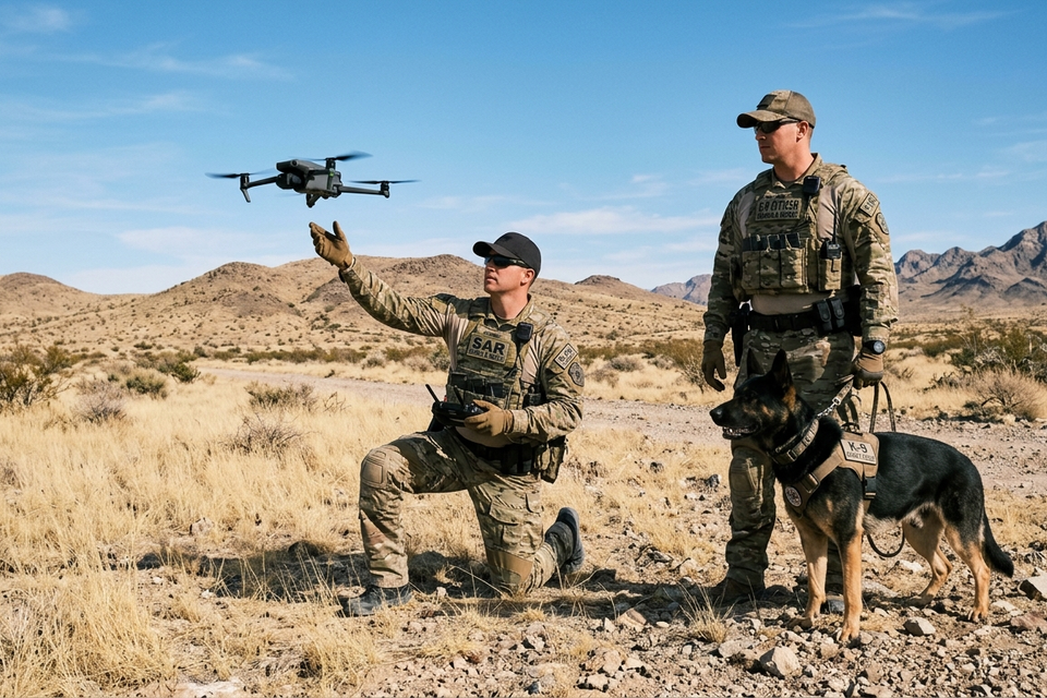 Drone and K9 Support
