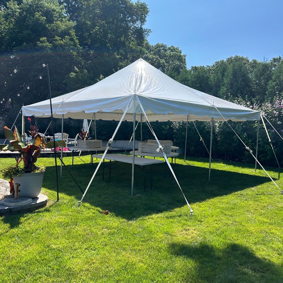 20 x 20 pole tent