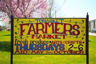 Farmer market sign