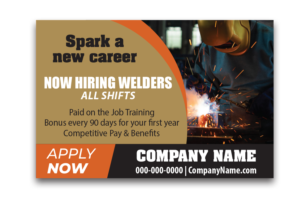 Manufacturing sample ad