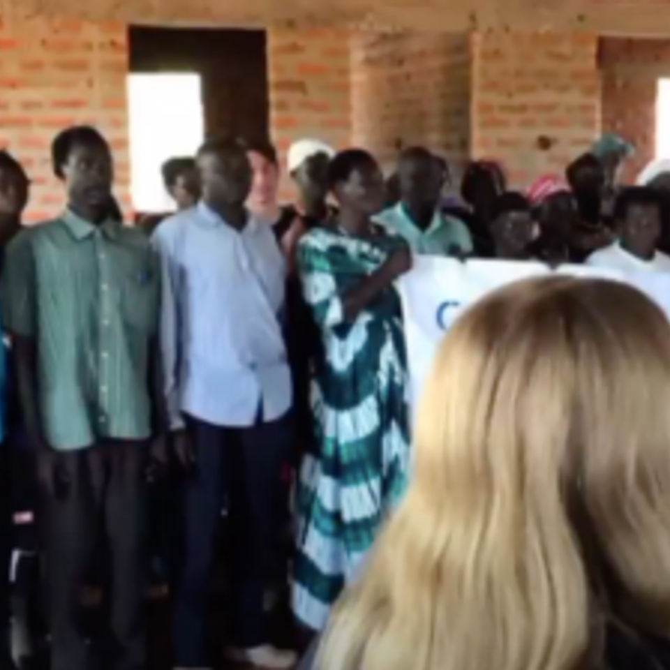 Dentists  assistants and patients at remedy uganda clinic