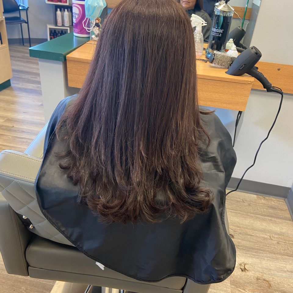 Hair styling by Style Me Hair Salon