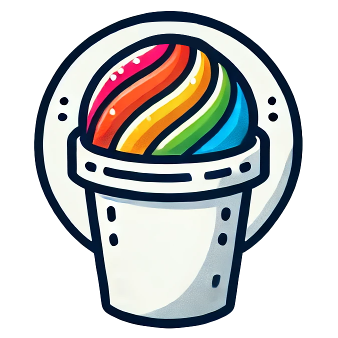 J's Rainbow Italian Ice