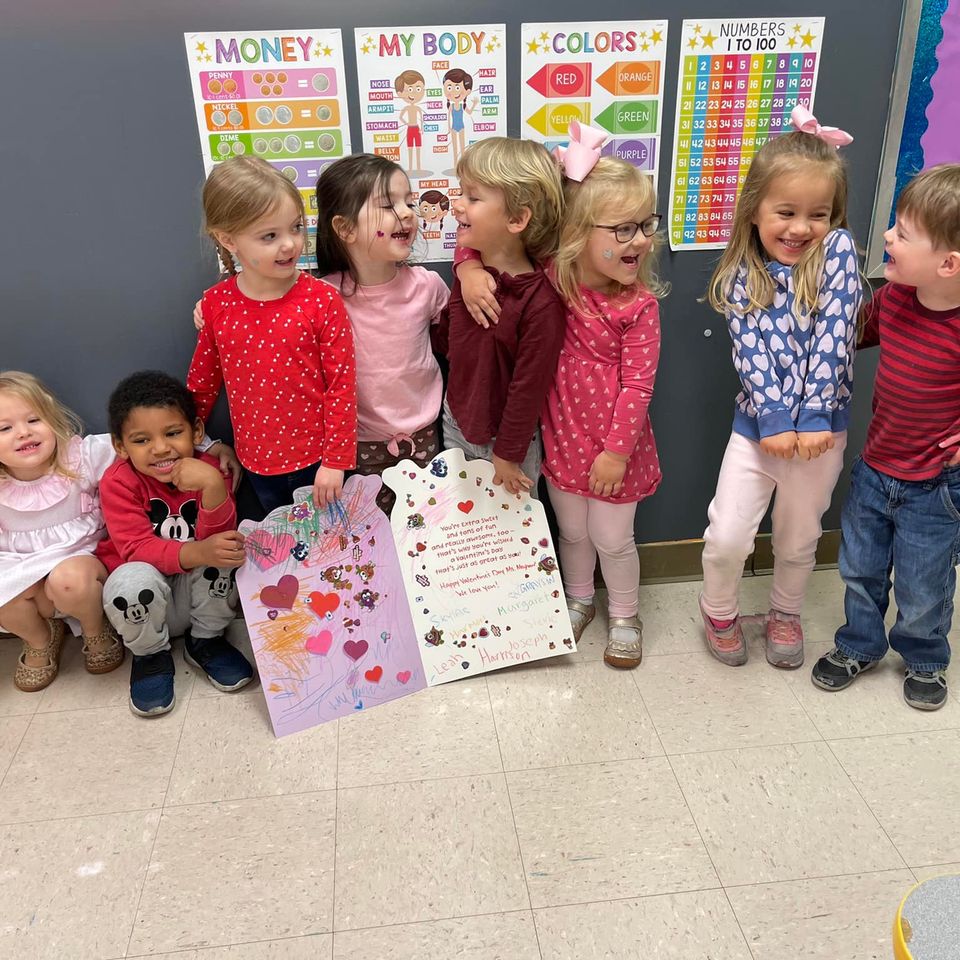 Children hugs
