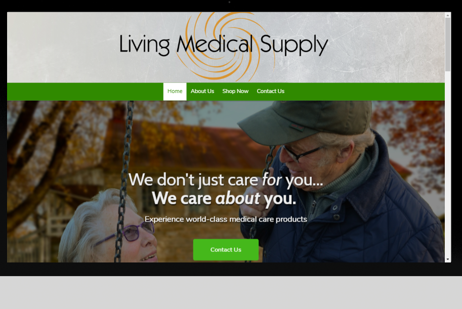 Living medical supply online products
