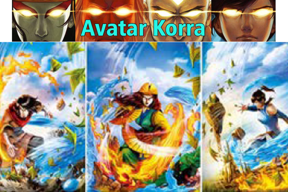 3d poster   avatar korra