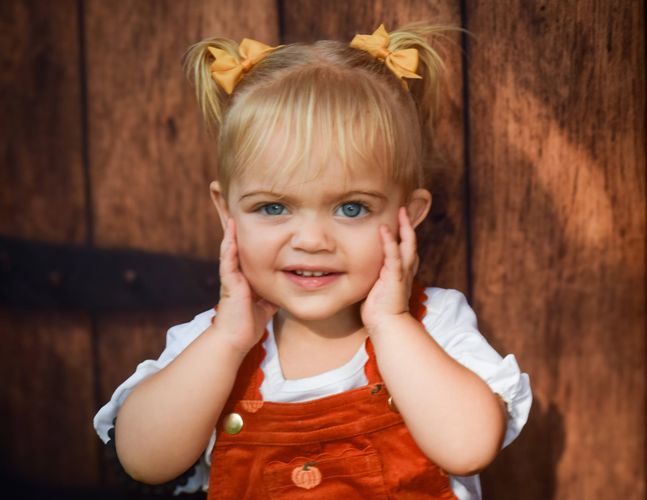 Children's portrait photography