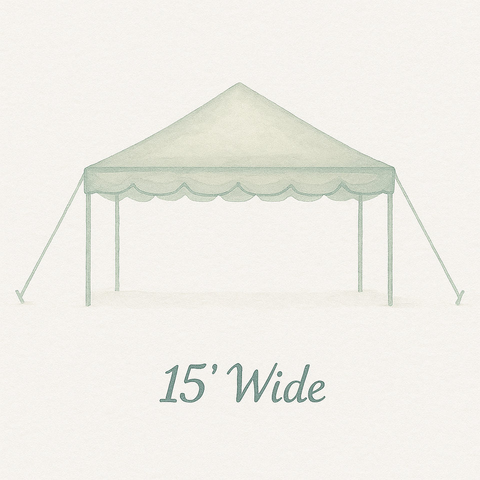 15' wide