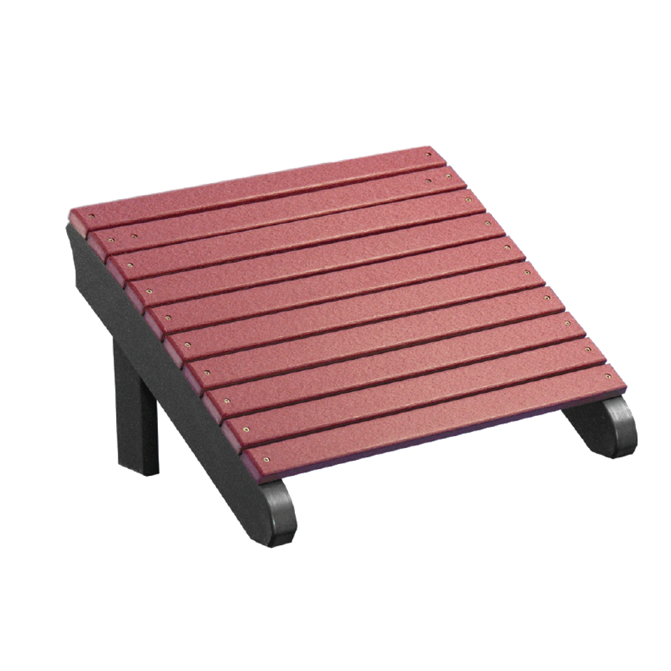 15 hlf deluxe adirondack footrest cherry