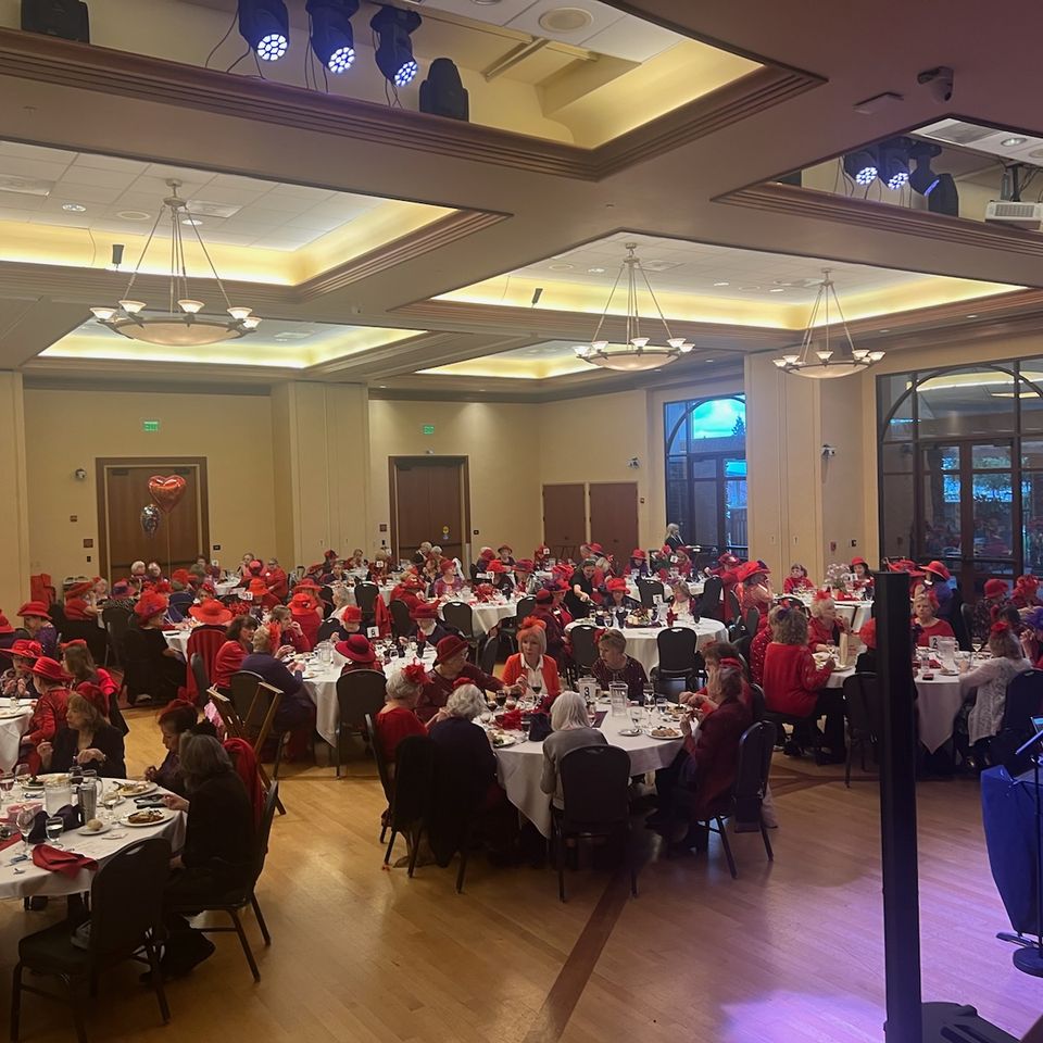 Red Hat Ladies Luncheon Placer County