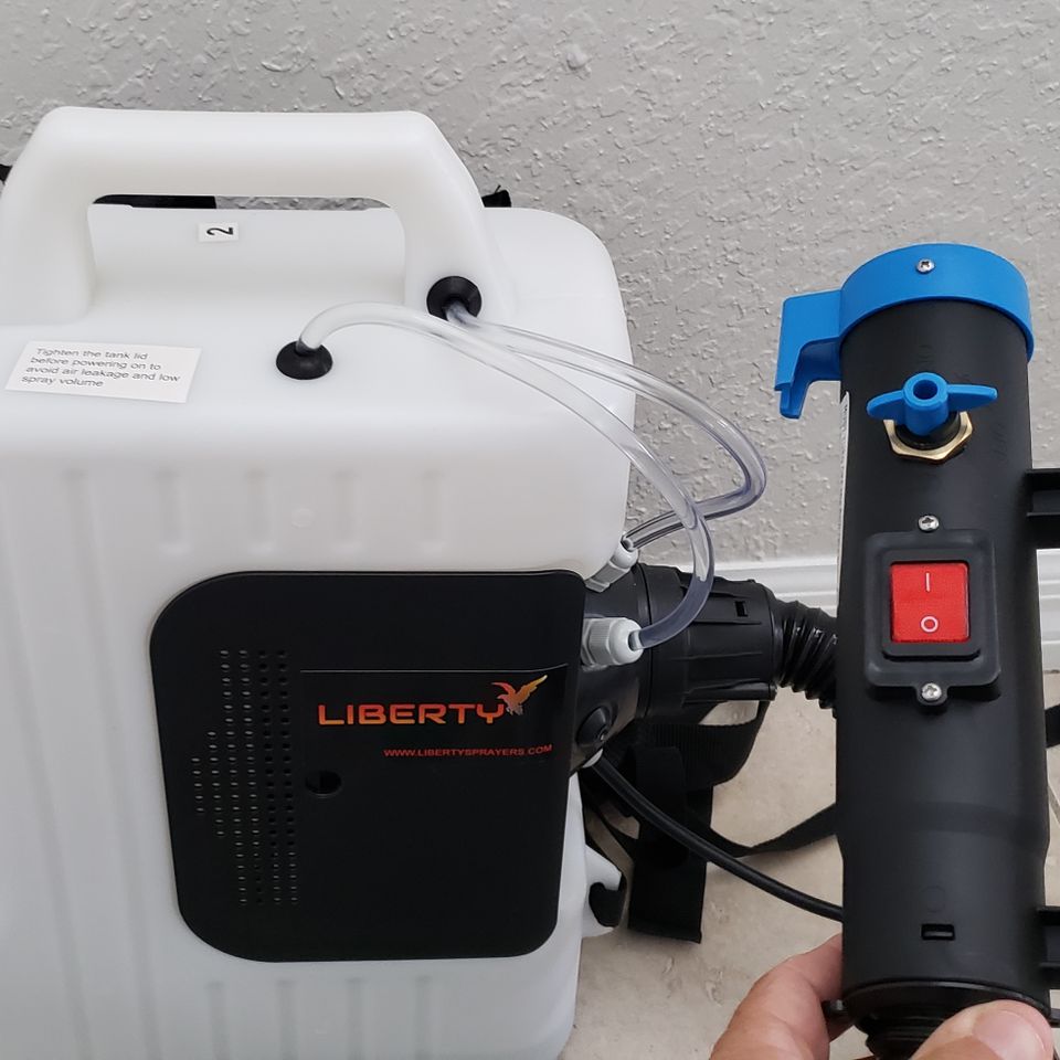 Asap disinfecting defogger