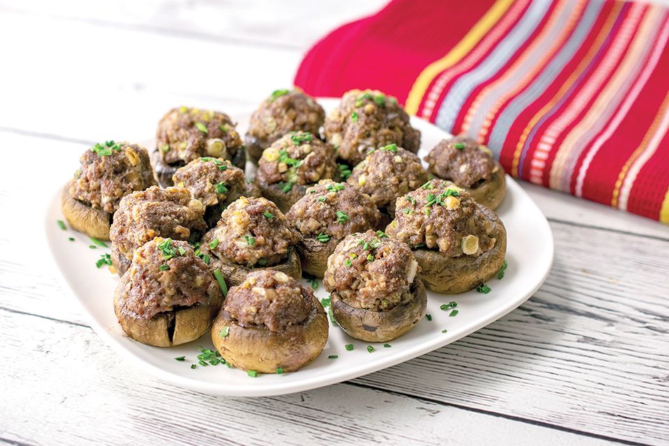 16497 vid beef and blue cheese stuffed mushrooms