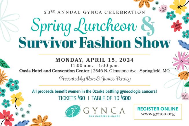 Gynca luncheon   fashion show 2024 postcard 6x4