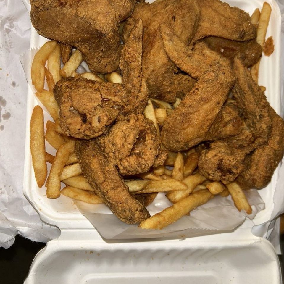 Wings fries