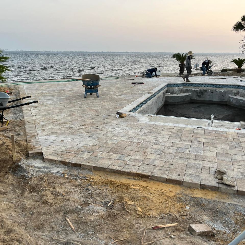 Pool in progress 5