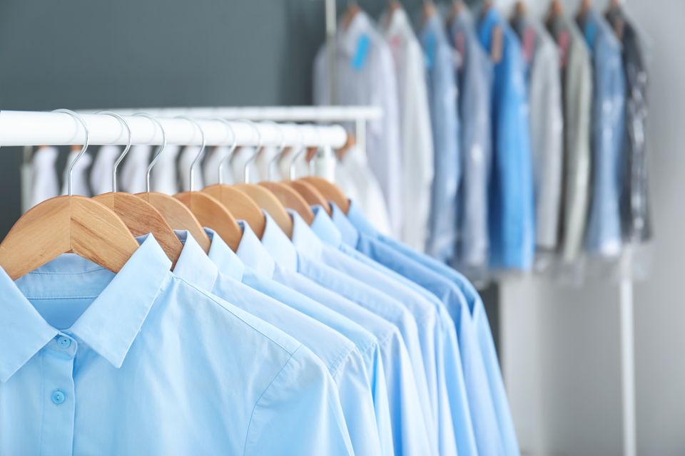 Shirtsbluehanging