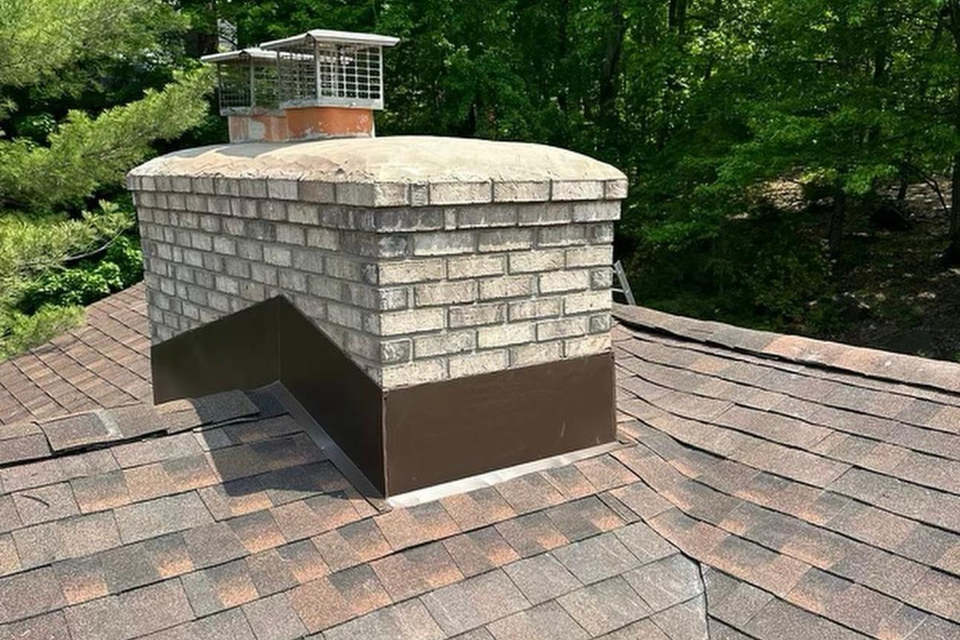 New chimney in Robbinsville NJ