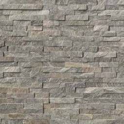 Sage green stacked stone panels