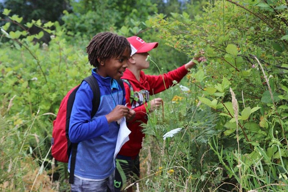 Kids outdoors